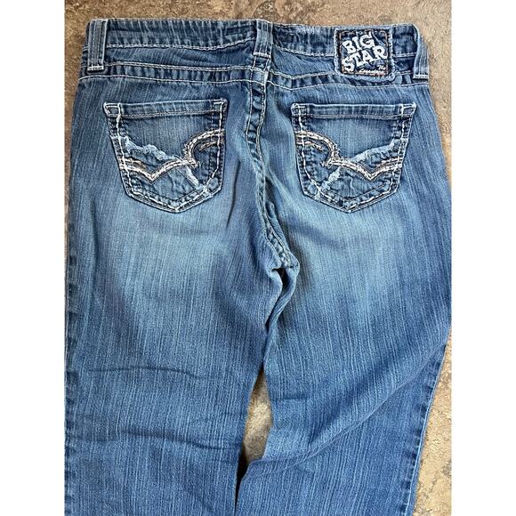 Big Star MADDIE, MID RISE FIT, denim jeans, Women's size 28R - Picture 7 of 7